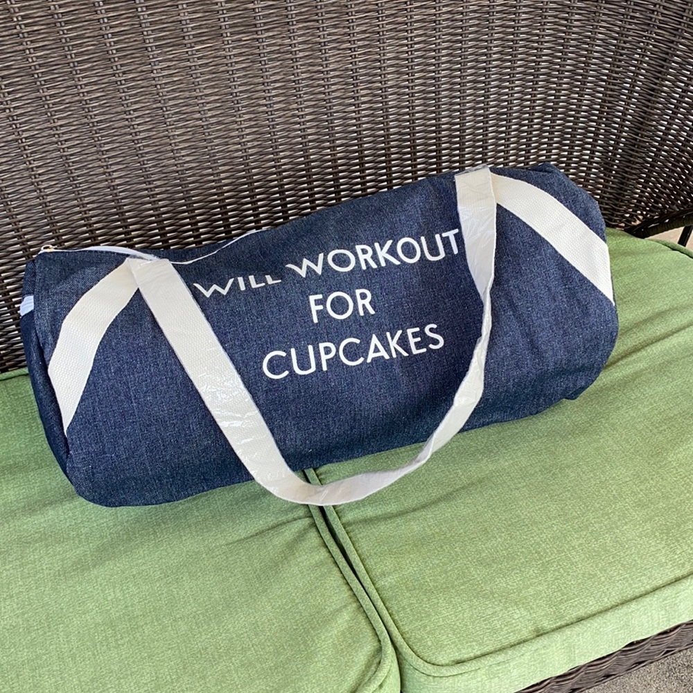 NWOT Denim Gum Tote